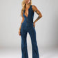 Jumpsuit im Denim-Look – Hollywood-Style für stilbewusste Frauen