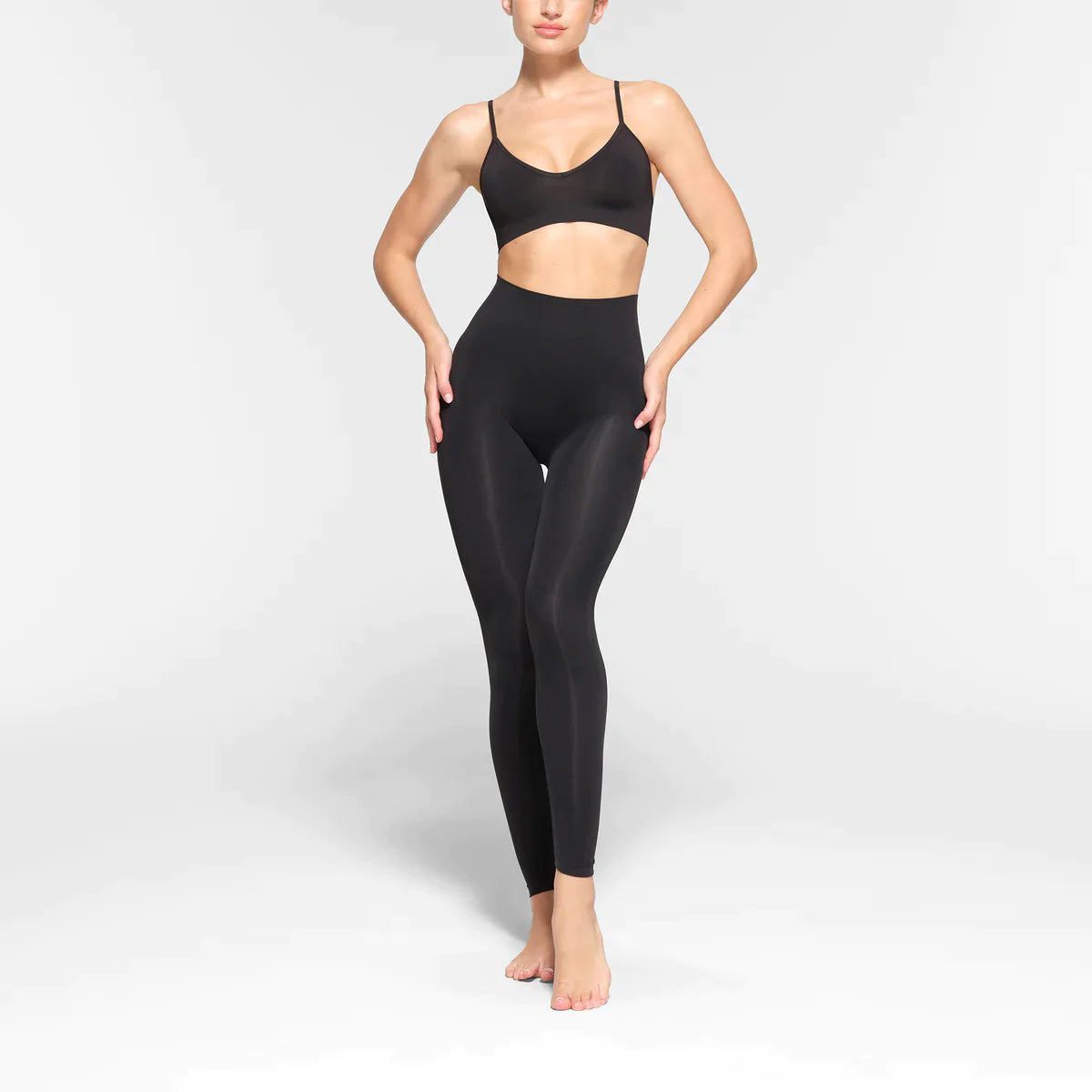 Nahtlose Scrunch-Leggings