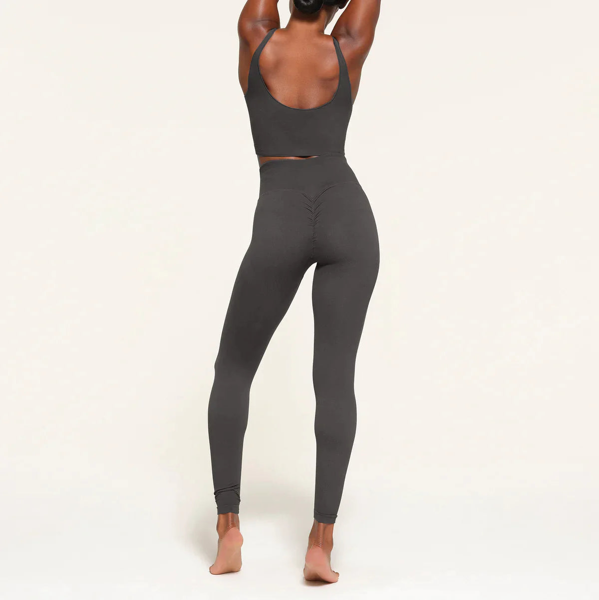 Nahtlose Scrunch-Leggings