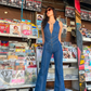 Jumpsuit im Denim-Look – Hollywood-Style für stilbewusste Frauen