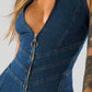 Jumpsuit im Denim-Look – Hollywood-Style für stilbewusste Frauen