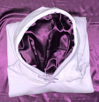 Luxe Comfort Satin-Lined Hoodie