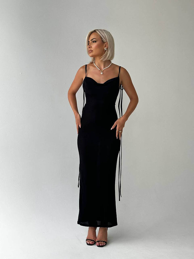 Elena | Elegantes rückenfreies Kleid