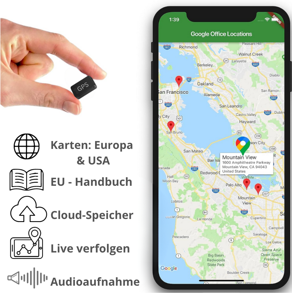 Track | Starker magnetischer GPS-Tracker