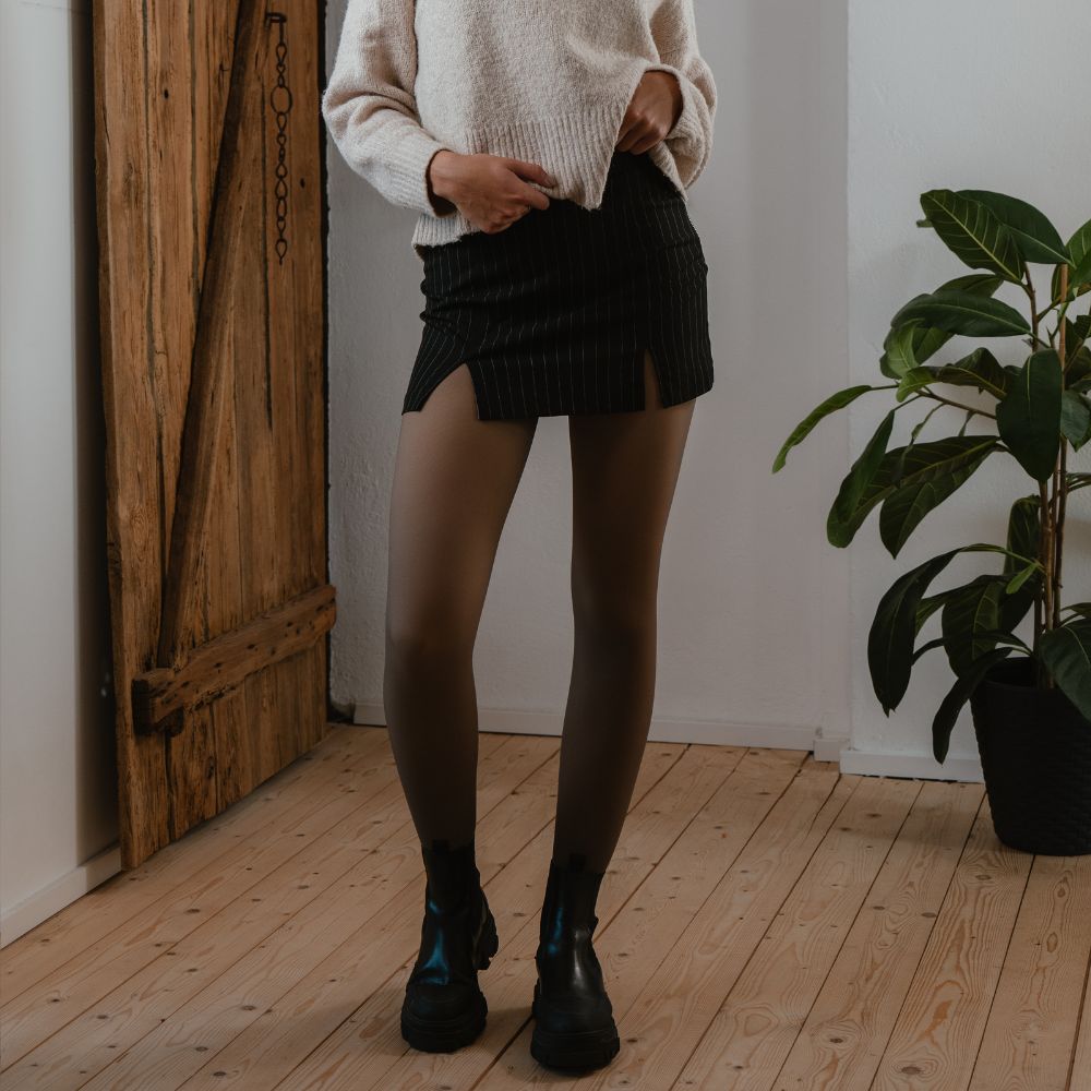 Cozy Cloudy Tights – Heller Farbton